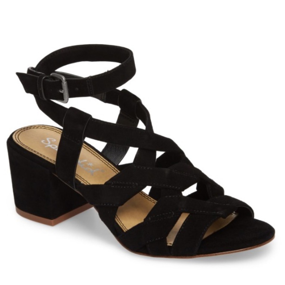 Splendid Barrymore Sandal - Black Suede